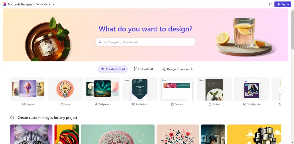 Microsoft designer fvivas