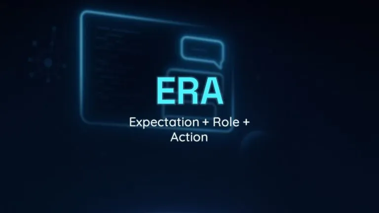 Framework ERA: Expectativa, Rol, Acción 1 Framework ERA