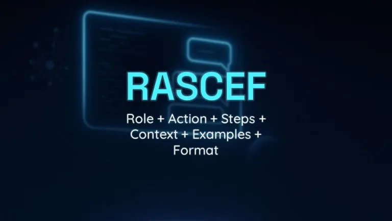 Framework RASCEF: Papel, Ação, Passos, Contexto, Exemplos, Formato 1 Framework RASCEF