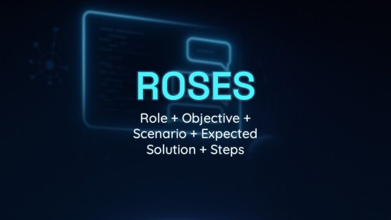 Framework ROSES: Rol, Objetivo, Escenario, Solución Esperada, Etapas 1 Framework ROSES