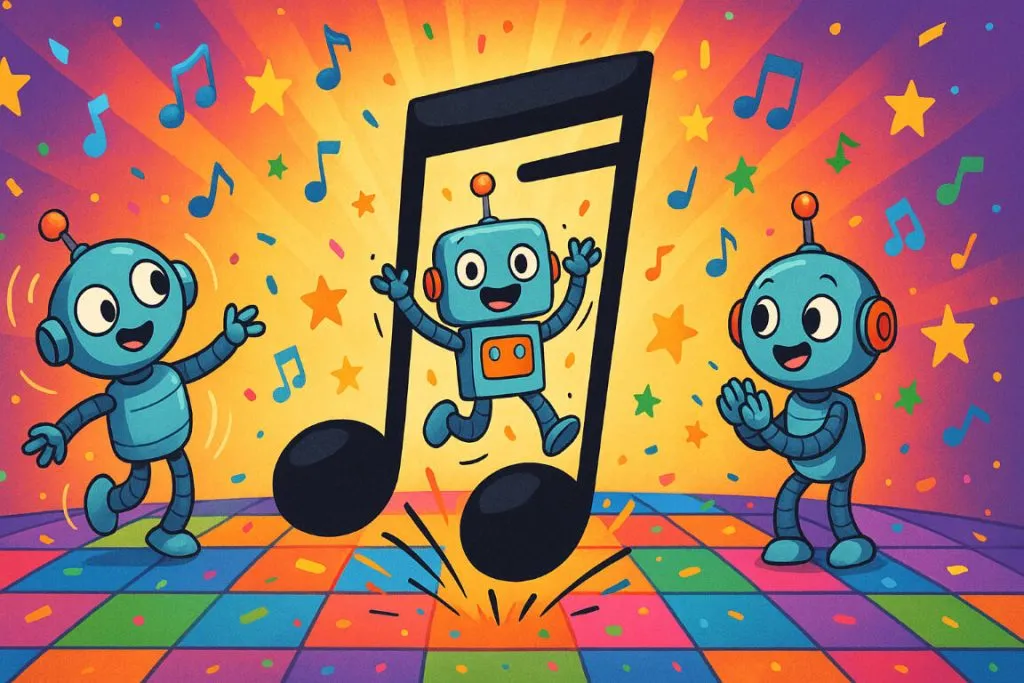 Usar IA para Entretener a los Niños: 15 Consejos Creativos y Divertidos para 2025 10 Creando Música con IA: De la Letra a la Melodía