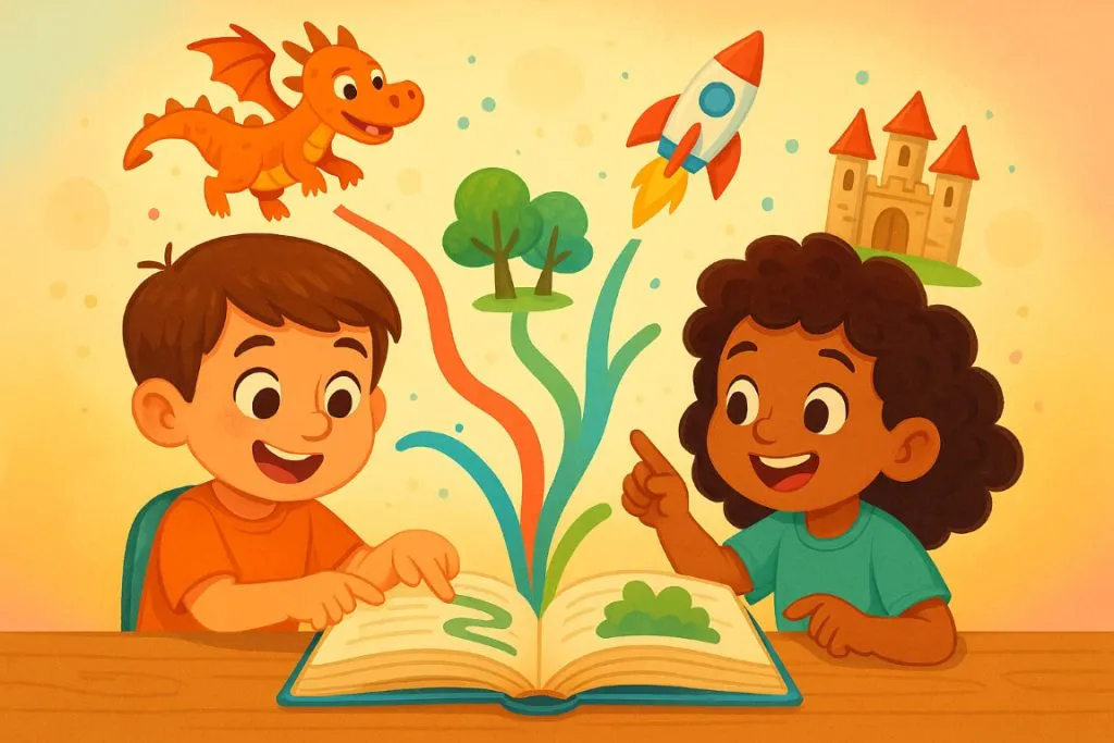 Usar IA para Entretener a los Niños: 15 Consejos Creativos y Divertidos para 2025 4 Crea Historias Interactivas con ChatGPT y Deja que los Niños Decidan el Final