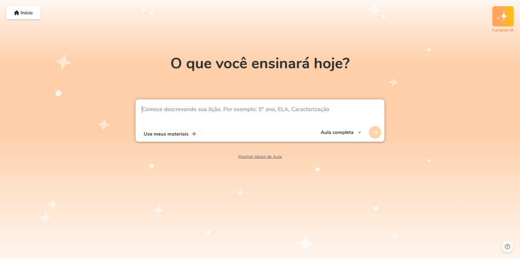 Usando IA para Entreter as Crianças: 15 Dicas Criativas e Divertidas para 2025 13 Lições interativas no Curipod: aprendizado gamificado infantil usando IA.
