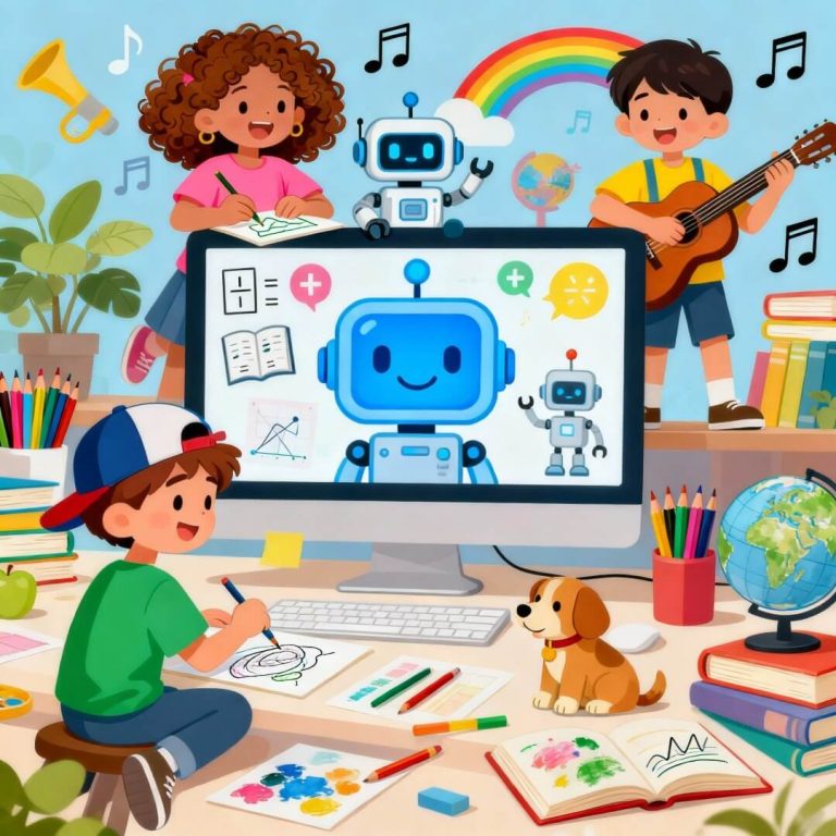 Usando IA para Entretener a los Niños: 15 Consejos Creativos y Divertidos para 2025 1 Usar IA para Entretener a los Niños: 15 Consejos Creativos y Divertidos para 2025