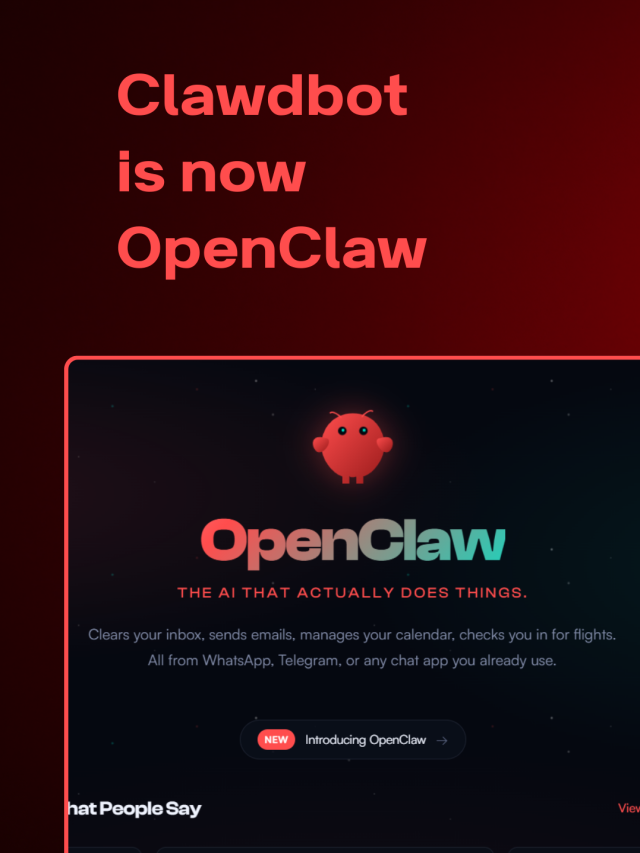 Clawdbot is now OpenClaw