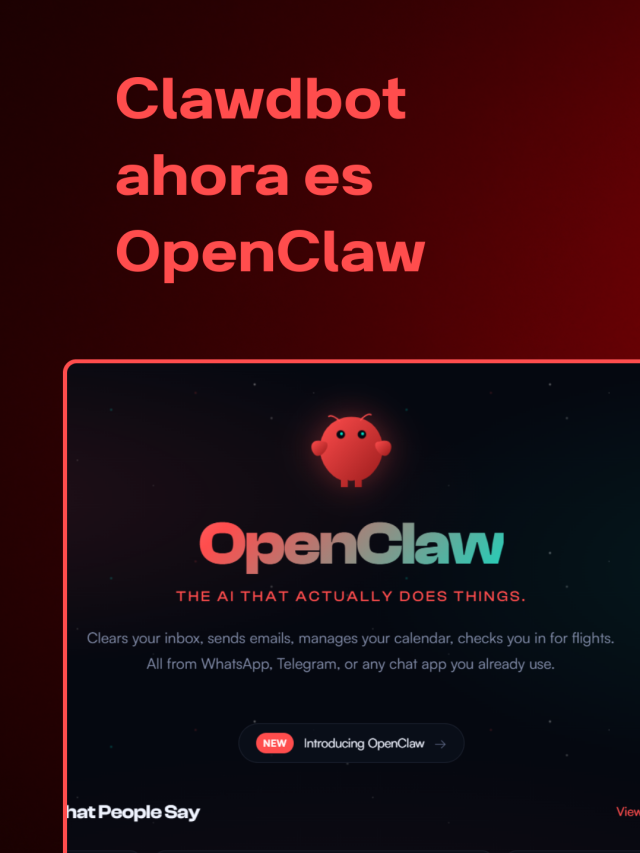Clawdbot ahora es OpenClaw 1 Clawdbot ahora es OpenClaw